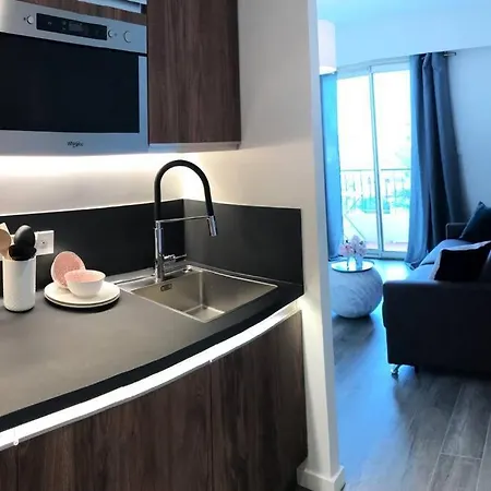 Apartamento Charmant Studio Idéalement Situé Entre Nice Et Monaco *